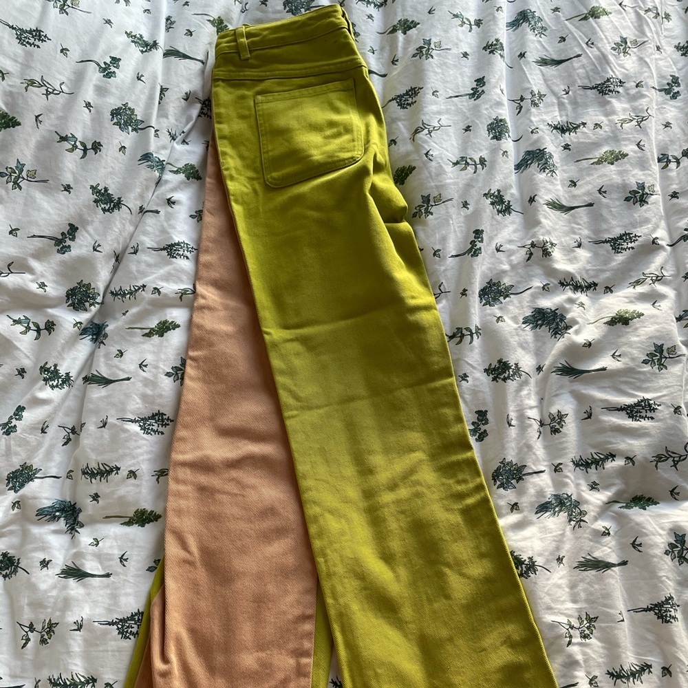 Paloma Wool Dax Pant in Kiwi, Size 34 (0/2) - Picture 4 of 5